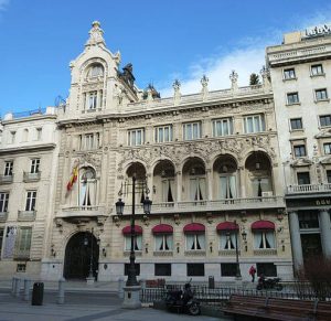 edificio del casino de Madrid